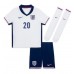 Maillot de foot Angleterre Jarrod Bowen #20 Domicile vêtements enfant Europe 2024 Manches Courtes (+ pantalon court)